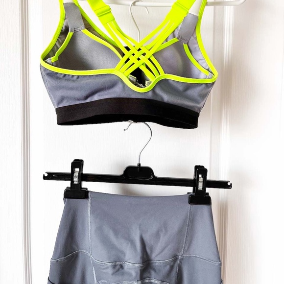 VICTORIA'S SECRET VSX Sport Knockout Grey Capri NWOT - Picture 12 of 13